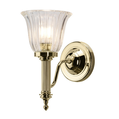  Elstead Lighting - Modello: Carroll - Lampada da parete da design classico con diffusore in vetro a LED G9 - Attacco Lampadina: G9 - 1 Lampadina - Watt 3W - Dimmerabile: NO - Grado di Protezione: IP44 - Classe Energetica: A - SKU: BATH-CARROLL1 