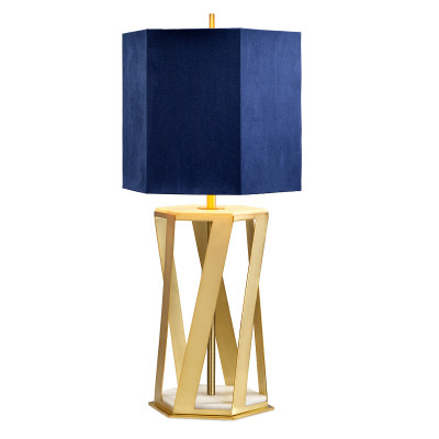  Elstead Lighting - Modello: Apollo - Lampada da tavolo dal design moderno in acciaio e con paralume in tessuto - Colore: Ottone - Attacco Lampadina: E27 - 1 Lampadina - Watt 60W - Dimmerabile: NO - Grado di Protezione: IP20 - Classe Energetica: A - SKU: APOLLO-TL - Codice EAN: 5024005313311 