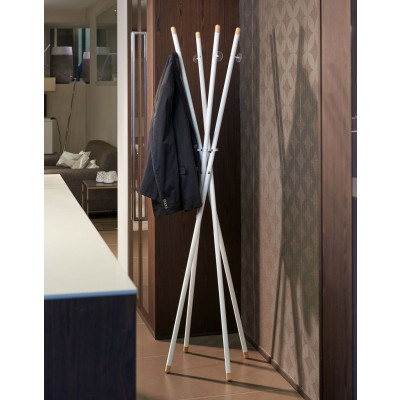  Emporium - Modello: Mikado - Appendiabiti da terra in metallo con dettagli in plwexiglass - SKU: E120206 