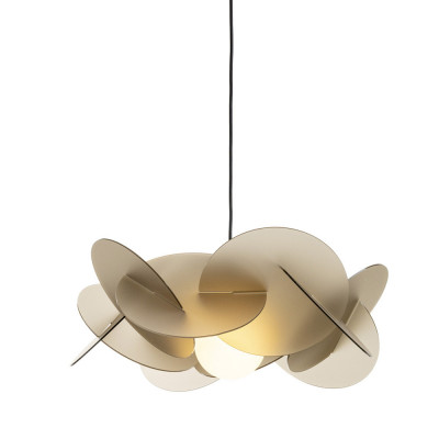  Emporium - Modello: Bea - Lampada a sospensione con diffusore in plexiglass dal design modeno - Attacco Lampadina: E27 - 1 Lampadina - Watt 70W - Dimmerabile: NO - Grado di Protezione: IP20 - SKU: E120007 