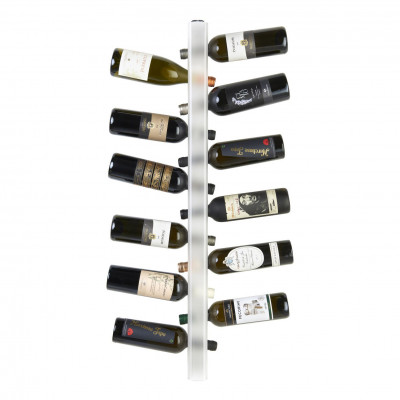  Emporium - Modello: Perbacco - Portabottiglie da parete in plexiglas dal design moderno - SKU: E120200 