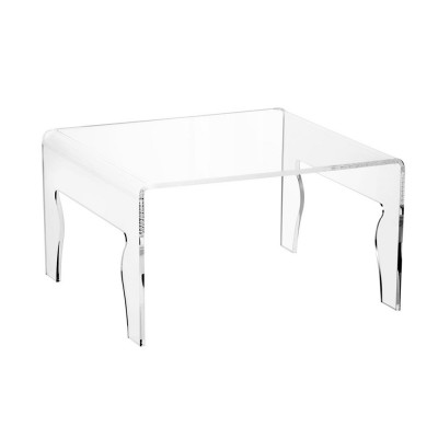  Emporium - Naif - Tavolino da salotto quadrato con struttura in plexiglass da design moderno - SKU: E120236 