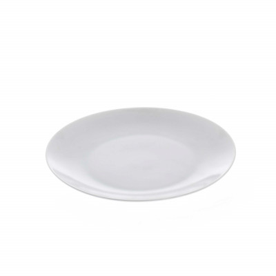  Evviva - Modello: Sugar coup - Set 6 pezzi piatti frutta in porcellana dal design semplice ed elegante - Colore: Bianco - SKU: EVV-200905 - Codice EAN: 0000002009056 