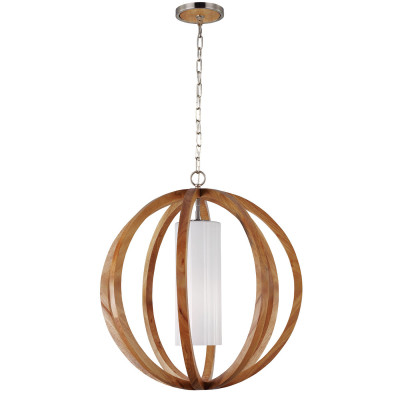  Feiss - Modello: Allier - Lampada a sospensione piccola rustica con diffusore in legno di quercia e vetro - Colore: Legno - Attacco Lampadina: E27 - 1 Lampadina - Watt 60W - Dimmerabile: NO - Grado di Protezione: IP20 - Classe Energetica: A - SKU: FE-ALLIER-P-S-LW - Codice EAN: 5024005266310 