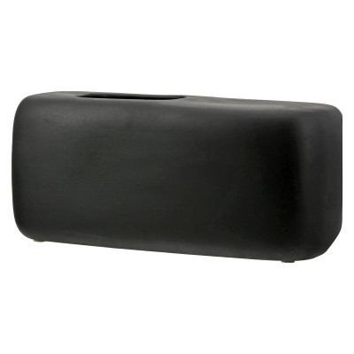  Gilde - Vaso ceramica per arreda da interno - Colore: Nero - SKU: 55424/NERO 