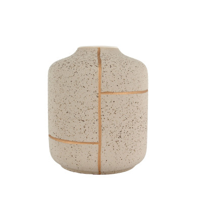  Gilde - Vaso in ceramica da interni - Colore: Crema - SKU: 58776 - Codice EAN: 4063387587768 