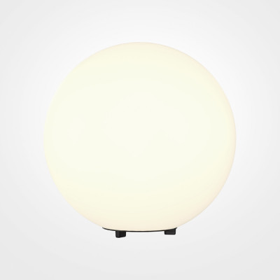  Maytoni - Modello: Erda - Lampada da terra per giardino con diffusore in pvc a forma di sfera piccola - Colore: Bianco - Attacco Lampadina: E27 - 1 Lampadina - Watt 30W - Dimmerabile: NO - Grado di Protezione: IP 54 - SKU: O594FL-01W - Codice EAN: 4251110050614 