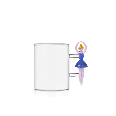  Ichendorf - Schiaccianoci - Mug in vetro con ballerina - Colore: Trasparente - SKU: 0935209560 