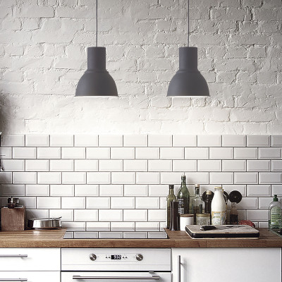  Ideal lux - Breeze - Lampada sospensione piccola moderna con diffusore interno smaltato - Colore: Grigio Scuro - 1 Lampadina E27 60W - IP20 - SKU: 137681 