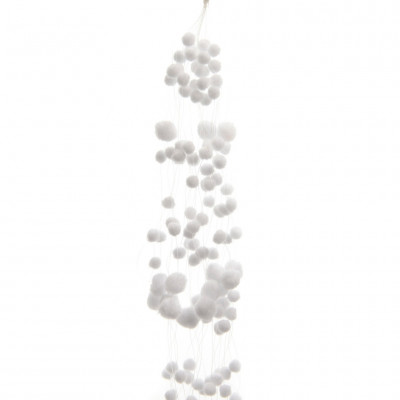  Kaemingk - Ramo palle di neve - Colore: Bianco - SKU: 474000 - Codice EAN: 8717427470423 
