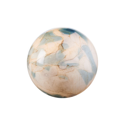  L'Oca Nera - Modello: Fashion - Lampada da tavolo in vetro a forma sferica - Colore: Panna - Attacco Lampadina: E14 - 1 Lampadina - Watt 60W - Dimmerabile: NO - SKU: 1G170 - Codice EAN: 8024118160595 