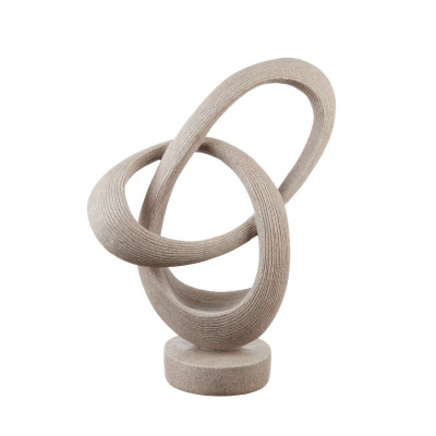  L'Oca Nera - Modello: Neo Classic - Scultura decorativa astratta da tavolo interamente in resina - SKU: 1L165 