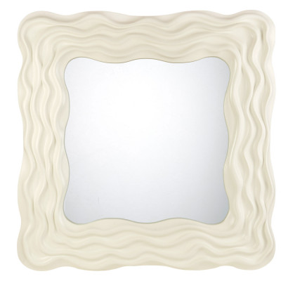  L'Oca Nera - Neo Classic - Specchiera quadrata con cornice in resina dal design moderno - SKU: 1J207 