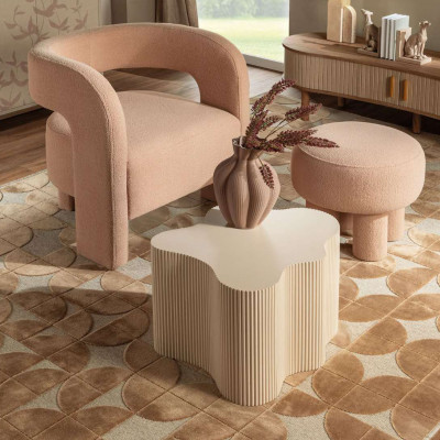  L'Oca Nera - Neo Classic - Tavolino da salotto in legno dal design moderno - SKU: 1J194 