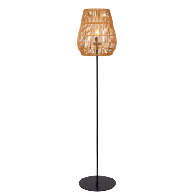  Lucide - Modello: Nerida - Lampada da terra per esterni in metallo dal design moderno ed elegante - Attacco Lampadina: E27 - 1 Lampadina - Watt 40W - Dimmerabile: NO - Grado di Protezione: IP44 - SKU: 03845/81/ 