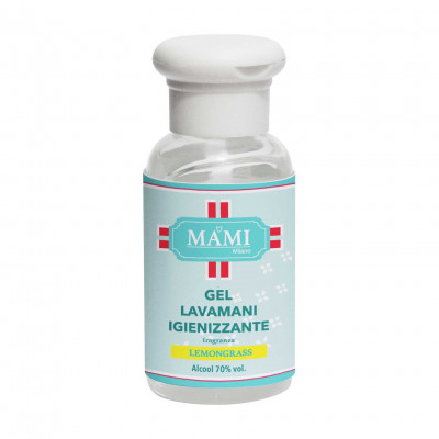  Mami Milano - Modello: Lemongrass - Gel lavamani 80 ml - SKU: M-GEL.01 - Codice EAN: 8053736154075 