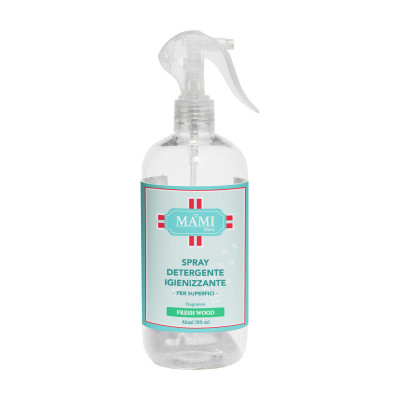  Mami Milano - Modello: Fresh Wood - Spray superfici 500 ml - SKU: M1-SPRAY.03 - Codice EAN: 8053736154150 