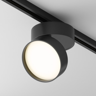  Maytoni - Modello: Onda - Faretto a LED in alluminio dal design moderno per sistema a binario monofase - Attacco Lampadina: Led Integrato - 1 Lampadina - Watt 18W - Lumen 1400 - Dimmerabile: NO - Gradi Kelvin 3000k Luce Calda - Grado di Protezione: IP 20 - Classe Energetica: G - SKU: TR007-1-18W3K 