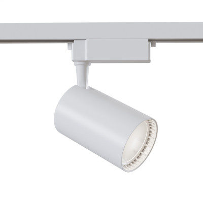  Maytoni - Modello: Vuoro - Faretto a led moderno in alluminio per sistema a binario - Attacco Lampadina: Led Integrato - 1 Lampadina - Watt 15W - Lumen 1600 - Dimmerabile: NO - Gradi Kelvin 4000k Luce Naturale - Grado di Protezione: IP 20 - Classe Energetica: G - SKU: TR003-1-15W4K-S 