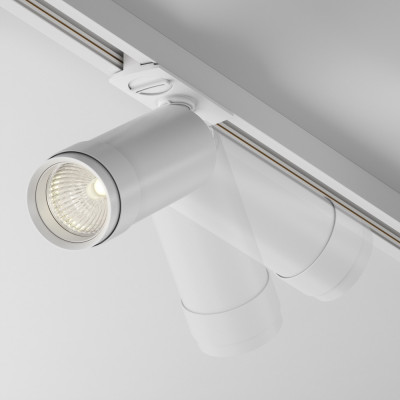  Maytoni - Modello: Focus - Faretto moderno a led dimmerabile in alluminio per sistema a binario - Colore: Bianco - Attacco Lampadina: Led Integrato - 1 Lampadina - Watt 12W - Lumen 900 - Dimmerabile: SI - Gradi Kelvin 3000k Luce Calda - Grado di Protezione: IP20 - Classe Energetica: G - SKU: TR021-1-12B3K-Z-D-W - Codice EAN: 4099776036562 