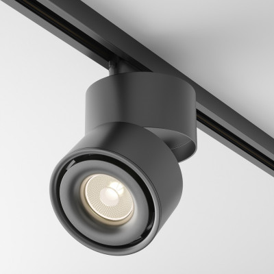  Maytoni - Modello: Yin - Faretto moderno in alluminio con LED dimmerabile per sistema binario monofase - Attacco Lampadina: Led Integrato - 1 Lampadina - Watt 15W - Lumen 690 - Dimmerabile: SI - Gradi Kelvin 3000k Luce Calda - Grado di Protezione: IP20 - Classe Energetica: F - SKU: TR084-1-15W3K-D 