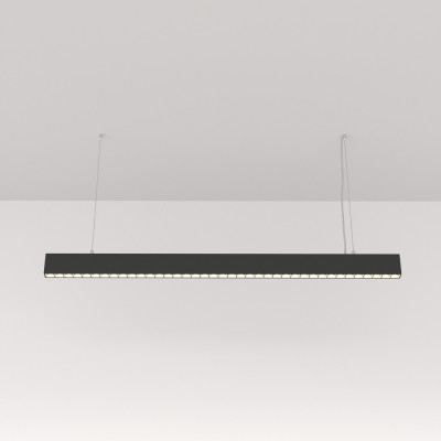  Maytoni - Points - Lampada a sospensione con diffusore a LED lineare dal design moderno - 1 Lampadina Led Integrato 40W - Lumen 3400 - Gradi Kelvin 4000k Luce Naturale - IP 20 - SKU: P050PL-L40 