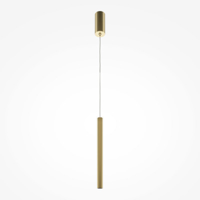  Maytoni - Pro Base - Lampada a sospensione con diffusore singolo a led dal design moderno - 1 Lampadina Led Integrato 6W - Lumen 500 - Gradi Kelvin 4000k Luce Naturale - IP20 - SKU: MOD159PL-L6 