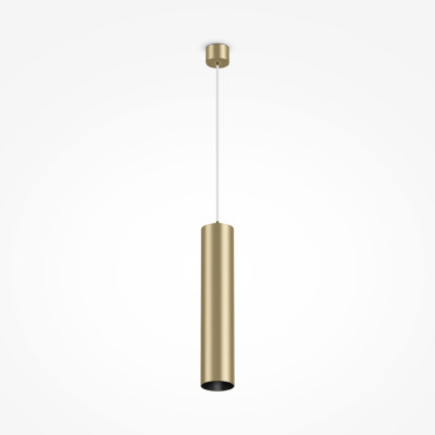  Maytoni - Focus - Lampada a sospensione con singolo diffusore tubolare dal design moderno - 1 Lampadina GU10 50W - IP 20 - SKU: P075PL-01 