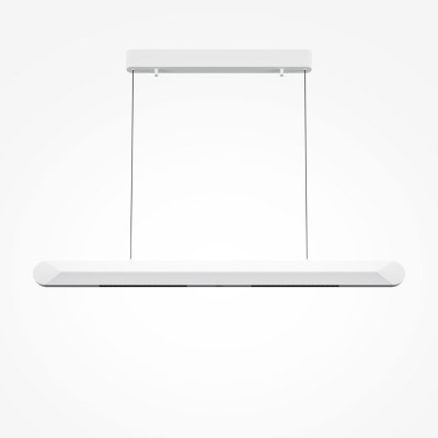  Maytoni - Motion - Lampada a sospensione LED con diffusore in alluminio lineare dal design moderno - 1 Lampadina Led Integrato 40W - Lumen 2500 - Gradi Kelvin 3000k Luce Calda - IP20 - SKU: MOD276PL-L40 