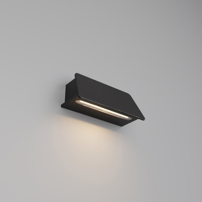  Maytoni - Modello: Trupp - Lampada da parete piccola da esterno in alluminio e diffusore in acrilico a LED - Attacco Lampadina: Led Integrato - 1 Lampadina - Watt 6W - Lumen 300 - Dimmerabile: NO - Gradi Kelvin 3000k Luce Calda - Grado di Protezione: IP54 - Classe Energetica: G - SKU: O429WL-L6 
