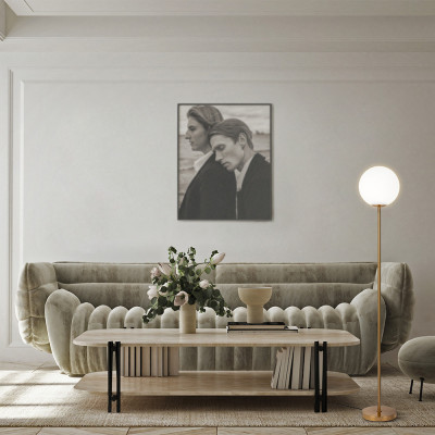  Maytoni - Modello: Ring - Lampada da terra con struttura in metallo e diffusore in vetro a boccia - Attacco Lampadina: E27 - 1 Lampadina - Watt 60W - Dimmerabile: NO - Grado di Protezione: IP 20 - SKU: MOD013FL-01 