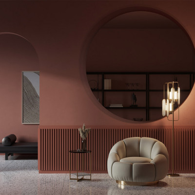  Maytoni - Modello: Marmo - Lampada da terra con struttura in metallo e diffusori in pietra naturale - Colore: Oro - Attacco Lampadina: G9 - 2 Lampadine - Watt 40W - Dimmerabile: NO - Grado di Protezione: IP 20 - SKU: MOD099FL-02G - Codice EAN: 4251110057057 