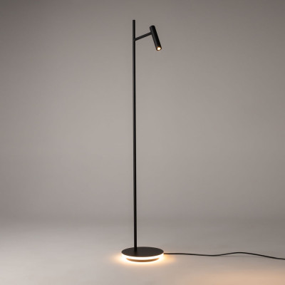  Maytoni - Modello: Estudo - Lampada da terra moderna a LED con struttura in metallo - Attacco Lampadina: Led Integrato - 1 Lampadina - Watt 8W - Lumen 700 - Dimmerabile: NO - Gradi Kelvin 3000k Luce Calda - Grado di Protezione: IP20 - Classe Energetica: F - SKU: Z010FL-L8 