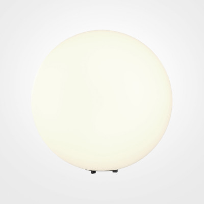  Maytoni - Modello: Erda - Lampada da terra per giardino con diffusore in pvc a forma di sfera grande - Colore: Bianco - Attacco Lampadina: E27 - 1 Lampadina - Watt 30W - Dimmerabile: NO - Grado di Protezione: IP 54 - SKU: O594FL-01W1 - Codice EAN: 4251110050638 