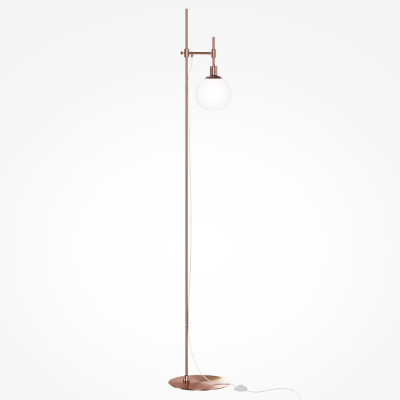  Maytoni - Modello: Erich - Piantana in stile moderno con struttura in metallo con altezza regolabile - Attacco Lampadina: E14 - 1 Lampadina - Watt 40W - Dimmerabile: NO - Grado di Protezione: IP20 - SKU: MOD221-FL-01 