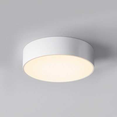  Maytoni - Modello: Zon - Plafoniera a led per esterno con struttura rotonda in alluminio e acrilico - Attacco Lampadina: Led Integrato - 1 Lampadina - Watt 30W - Lumen 2200 - Dimmerabile: NO - Gradi Kelvin 3000k Luce Calda - Grado di Protezione: IP65 - Classe Energetica: G - SKU: O431CL-L30 
