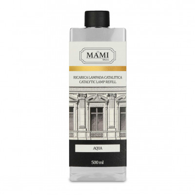  Mami Milano - Modello: Aqua - Ricarica per lampada catalitica 50cl fragranza - SKU: MF-CAT.07 - Codice EAN: 8057143585484 