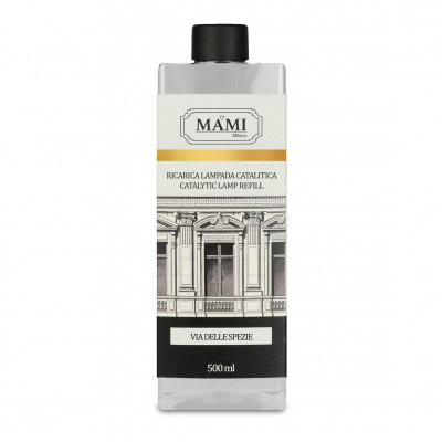  Mami Milano - Modello: Via delle Spezie - Ricarica per lampada catalitica 50cl fragranza - SKU: MF-CAT.12 - Codice EAN: 8057143585538 
