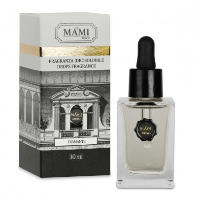  Mami Milano - Modello: Palazzo delle fragranze - Boccettina per ricarica diffusori nebulizzatori 30ml fragranza Diamante - SKU: MF-IDRO.05 - Codice EAN: 8057143586061 