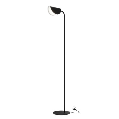  Maytoni - Modello: Mollis - Lampada da terra con struttura e diffusore in metallo dal design moderno - Colore: Nero - Attacco Lampadina: G9 - 1 Lampadina - Watt 28W - Dimmerabile: NO - Grado di Protezione: IP20 - SKU: MOD126FL-01B - Codice EAN: 4251110061313 