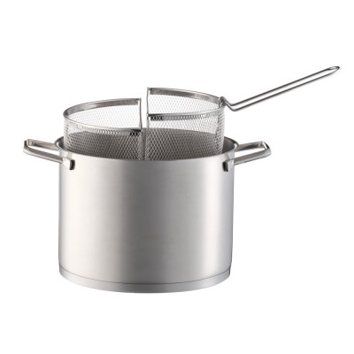  Brandani - Modello: Free - Pentola pastaiola in acciaio inox - Colore: Acciaio - SKU: B51125 - Codice EAN: 8029722511252 