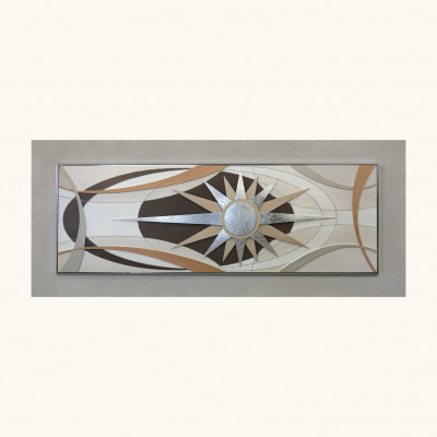  Artitalia - Pannello con cornice in legno in stile contemporaneo 155x65 - Tema Quadro: Astratti - Realizzazione Quadro: Pannelli in Legno - SKU: PD1071 - Codice EAN: 1234567148908 
