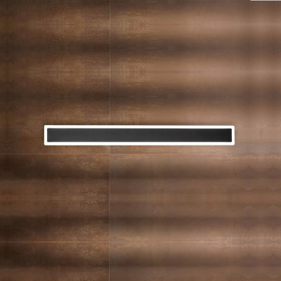  Perenz - Modello: Wally - Applique a led grande lineare con struttura in metallo e diffusore in acrilico - Attacco Lampadina: Led Integrato - 1 Lampadina - Watt 22W - Lumen 2600 - Dimmerabile: NO - Gradi Kelvin 3000k Luce Calda - Grado di Protezione: IP54 - SKU: 8182 