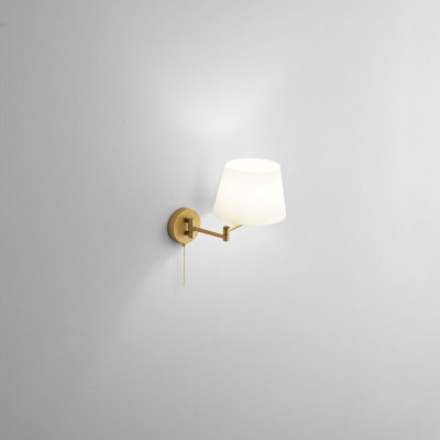  Perenz - Modello: Crane - Applique da parete orientabile in metallo per camera da letto - Attacco Lampadina: E14 - 1 Lampadina - Watt 35W - Dimmerabile: NO - Grado di Protezione: IP20 - SKU: 8474 
