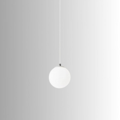  Perenz - Modello: Binario - Faretto a led per sistema binario con boccia in vetro a sospensione grande - Attacco Lampadina: Led Integrato - 1 Lampadina - Watt 24W - Lumen 1680 - Dimmerabile: NO - Gradi Kelvin 3000k Luce Calda - Classe Energetica: A+ - SKU: 8106 
