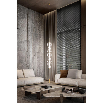  Perenz - Modello: Bubbles - Lampada da terra a led con struttura in metallo diffusore in vetro - Colore: Oro - Attacco Lampadina: Led Integrato - 1 Lampadina - Watt 37W - Lumen 2960 - Dimmerabile: NO - Gradi Kelvin 3000k Luce Calda - Grado di Protezione: IP20 - SKU: 8165TRLC - Codice EAN: 8023559545534 