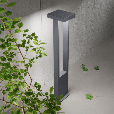 Perenz - Modello: Kapp - Paletto LED da giardino a led in metallo e diffusore in acrilico satinato - Attacco Lampadina: Led Integrato - 1 Lampadina - Watt 14W - Lumen 1120 - Dimmerabile: NO - Gradi Kelvin 3000k Luce Calda - Grado di Protezione: IP65 - SKU: 8330 