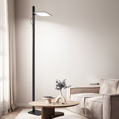  Perenz - Modello: Radiante - Pianatana a led in alluminio e diffusore orientabile quadrato - Attacco Lampadina: Led Integrato - 1 Lampadina - Watt 24W - Lumen 2160 - Dimmerabile: SI - Gradi Kelvin 2700K-3000K-4000K - Grado di Protezione: IP20 - SKU: 8266 