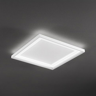  Perenz - Modello: Panel - Plafoniera a led grande con struttura in metallo quadrata dal design moderno - Colore: Bianco - Attacco Lampadina: Led Integrato - 1 Lampadina - Watt 40W - Lumen 3200 - Dimmerabile: NO - Gradi Kelvin 3000k Luce Calda - Grado di Protezione: IP20 - SKU: 8430BLC - Codice EAN: 8023559549297 