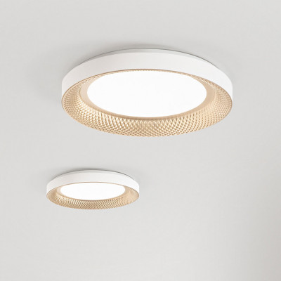  Perenz - Modello: Hive - Plafoniera a led piccola con struttura in metallo rotonda dal design moderno - Attacco Lampadina: Led Integrato - 1 Lampadina - Watt 30W - Lumen 2400 - Dimmerabile: NO - Gradi Kelvin 3000k-4000k - Grado di Protezione: IP20 - SKU: 8154 